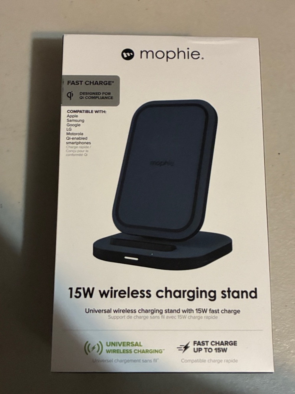 Mophie 15W wireless charging pad